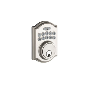 Heritage Series Push Button Electronic Deadbolt by Copper Creek