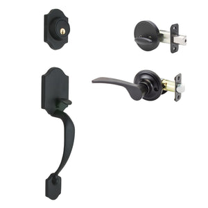 Heritage Active Handleset With Kash Right Hand Interior Trim by Copper Creek