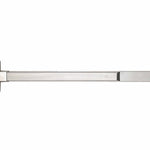 Commercial Grade-1 Rim 3 Hour Fire Rated Exit Device by Bulldog- Stainless Finish